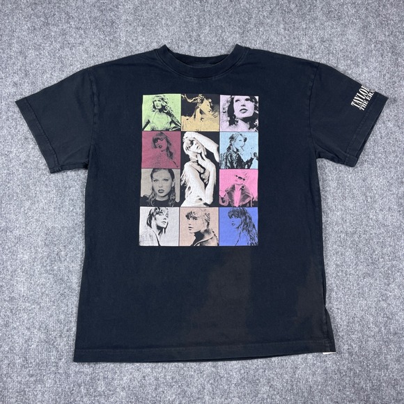 Taylor Swift Other - Taylor Swift The Eras Tour T-Shirt Unisex Medium Black 2023-2024 Tour Dates